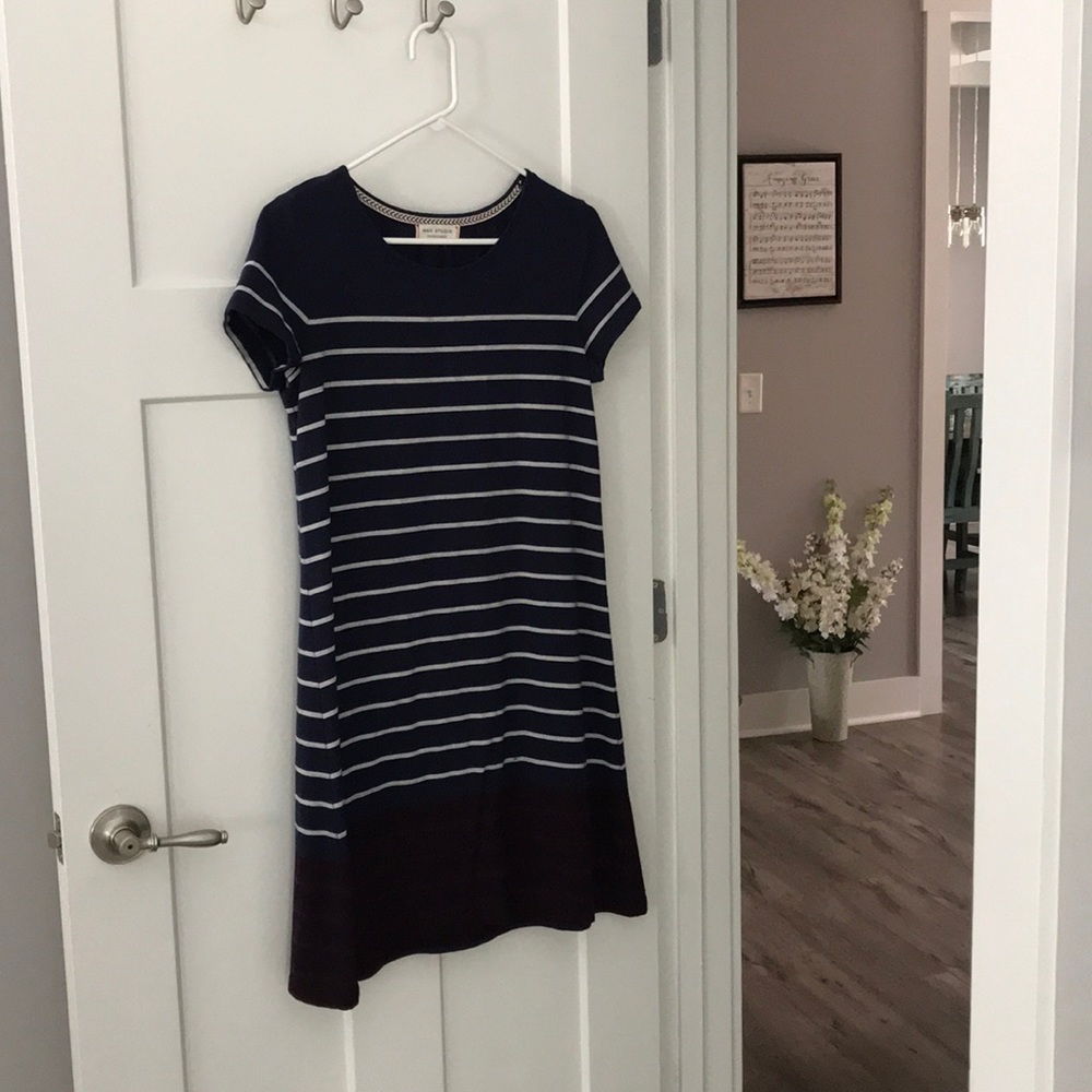 Navy t-shirt dress